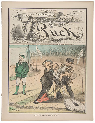 Magazine cover 1882